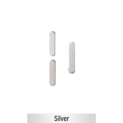 Power & Volume Button Set for iPad Pro 11 (2020) / (2021) /(2022) / Pro 12.9 (2021) / (2022)-Silver