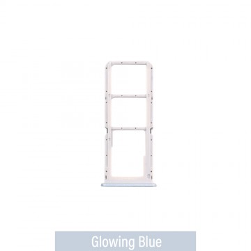 Dual SIM Card Tray for OPPO A38 / A18 -Glowing Blue