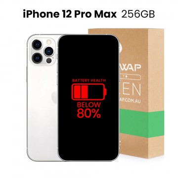 Apple Used Fully Functional iPhone 12 Pro Max 256GB Below 80% Battery Health - Grade C (Acceptable)