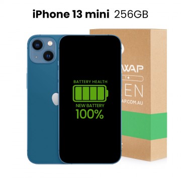 Apple Used Fully Functional iPhone 13 Mini 256GB 100% New Battery - Grade B+ (Excellent) 