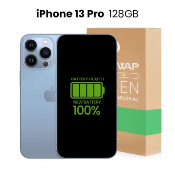 Apple Used Fully Functional iPhone 13 Pro 128GB 100% New Battery - Grade C (Acceptable)