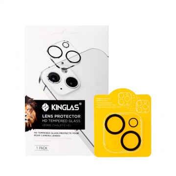 iPhone 15 / 15 Plus Kinglas 3D Silk Printing Camera Lens Protector Film