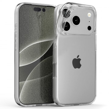 iPhone 17 Pro / 18 Pro Mercury Transparent Pearl Jelly Case Cover 