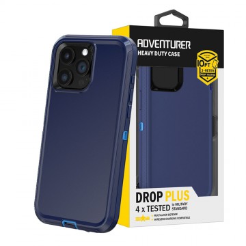 iPhone 15 Pro Max Shockproof Robot Armor Hard Plastic Case Cover with Belt Clip