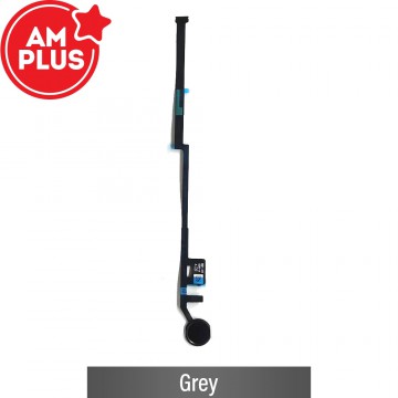 AMPLUS Home button with Flex Cable for iPad 10.2 (2019) / (2020) / (2021)-Space Grey