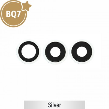 BQ7 Rear Camera Lens With Bracket for iPhone 12 Pro-Sliver