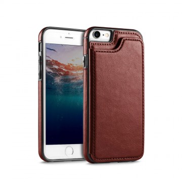 Back Flip Leather Wallet Case Cover for Apple iPhone 6 6S