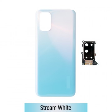 Rear Cover Glass For OPPO A52  / A72 / A92-Stream White