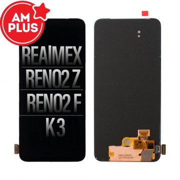 AMPLUS OLED Screen Digitizer Replacement With Fingerprint for OPPO Reno2 F/ Reno2 Z / K3 / RealmeX