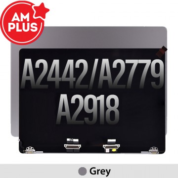 AMPLUS Complete LCD Display Assembly for MacBook Pro 14" A2442 (2021) / A2779 (2022) / A2918 (2023) -Grey