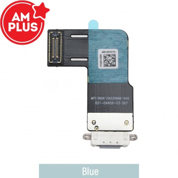 AMPLUS Charging Port with Flex Cable for iPad Air 11 (2024) / (2025)-Blue