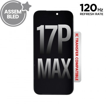 ASSEMBLED Diagnose OLED Screen Replacement for iPhone 17 Pro Max (120HZ, Compatible for IC chip transfer)