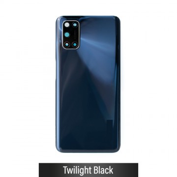 Rear Cover Glass For OPPO A52 / A72 / A92-Twilight Black