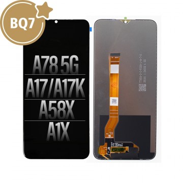 BQ7 LCD Assembly for OPPO A78 5G / A17 A17K / A58X / A1X (As the same as service pack, but not from official OPPO)