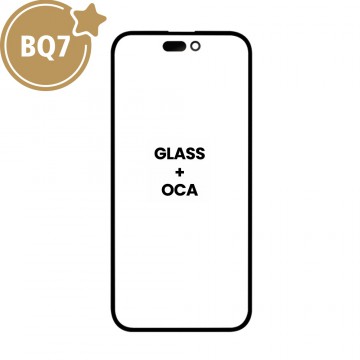 Front Screen Outer Glass With OCA for iPhone 15 (BQ7)