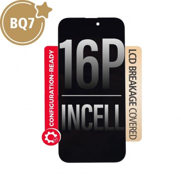 BQ7 Diagnosable Incell LCD Assembly for iPhone 16 Plus Screen Replacement (Configuration Ready)