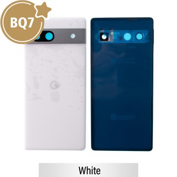 BQ7 Rear Cover Glass for Google Pixel 7A-White 