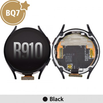 BQ7 OLED Screen Replacement with Frame for Samsung Galaxy Watch5 R910 44mm / R915 44mm (As the same as service pack, but not from official Samsung)-Black