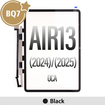 BQ7 Touch Screen Digitizer with OCA Connector for iPad Air 13 (2024) / Air 13 (2025)-Black