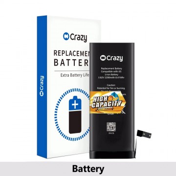 iPhone 6S Replacement Battery with Adhesive Strips 2200mAh (High Capacity + TI CHIP: 27546)