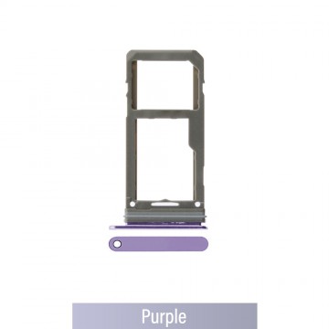 Single SIM Card Tray for Samsung Galaxy S8 Plus G955F-Purple