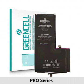 Greencell PRO Series- iPhone 11 Pro Max Replacement Battery with Adhesive Strips 3969mAh (TI chip -27546-A3 IC & Original Cell)