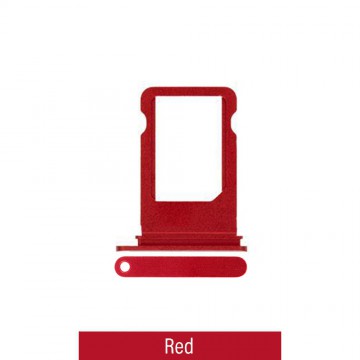 SIM Card Tray for iPhone 7 Plus-Red