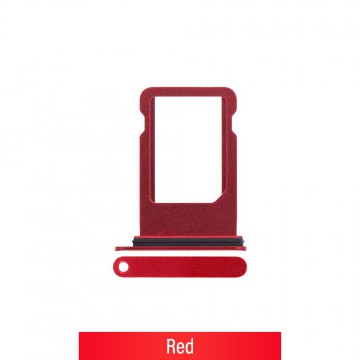 SIM Card Tray for iPhone 8 / SE 2020 / SE 2022-Red