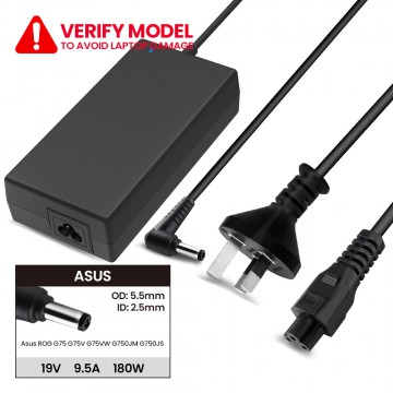 Laptop Power Adapter AS1801905525 For Asus ROG G75 G75V G75VW G750JM G750JS