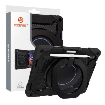 Armor Shockproof Handle Ring Rotation Case Cover for iPad (2022) / iPad (2025)