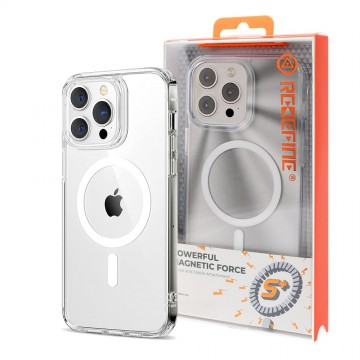 High Quality Acrylic + TPU Hybrid Transparent Case Cover With Magnetic Ring for iPhone 7 Plus / 8 Plus