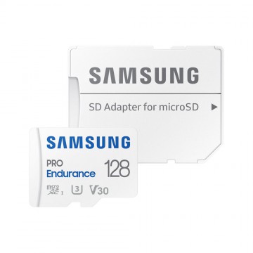 Samsung 128GB PRO Endurance MicroSDXC Card With Adapter (MB-MJ128KA)