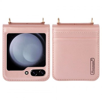Hanman PU Flip Leather Wallet Case for Samsung Galaxy Z Flip5