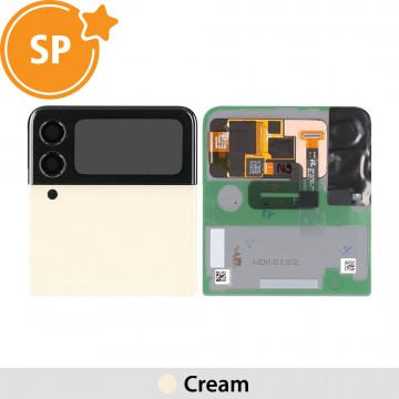 Samsung Galaxy Z Flip3 5G F711B Outer OLED Screen Replacement GH97-26773B (Service Pack)-Cream