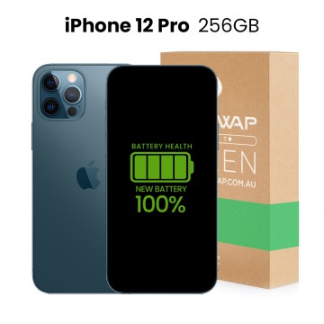 Apple Used Fully Functional iPhone 12 Pro 256GB 100% New Battery - Grade C (Acceptable)