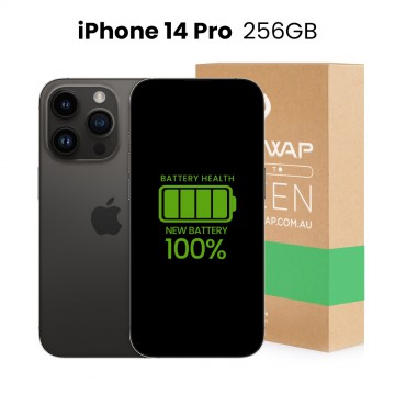 Apple Used Fully Functional iPhone 14 Pro 256GB 100% New Battery - Grade C (Acceptable)