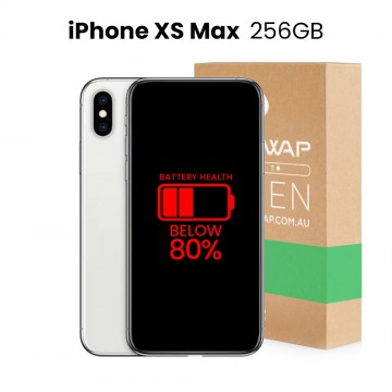 Apple Used Fully Functional iPhone XS Max 256GB Below 80% Battery Health - Grade B (Good)