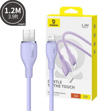 Baseus Pudding Series Fast Charging Cable USB to iP 2.4A 1.2m