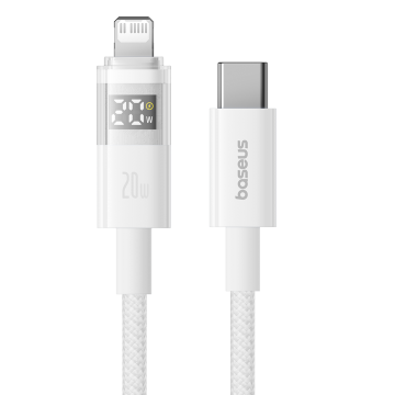 Baseus Display 2 Fast Charging Data Cable USB-C to iP 20W 2M