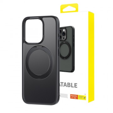iPhone 15 Pro Max Baseus CyberLoop Series Phone Case Cover With Magnetic Ring-Frosted