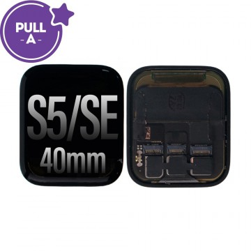 OLED and Digitizer Assembly for Apple Watch Series 5 (40mm) / SE (40mm) Screen Replacement (PULL-A)