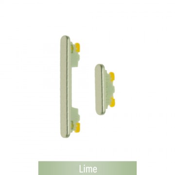Power & Volume Button Set for Samsung Galaxy A34 5G A346B-Lime