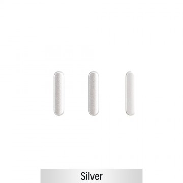 Power & Volume Button Set for iPad Air (2019) / iPad Pro 10.5 (2017) / iPad Pro 12.9 (2017)-Silver