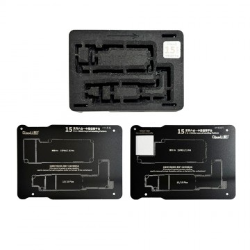 QianLi (6in1) Middle Frame Reballing Platform for iPhone 15 / 15 Plus / 15 Pro / 15 Pro Max