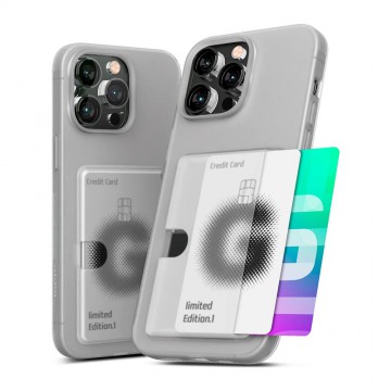 Mercury Goospery Rail 2 Card Holder Case Cover for iPhone 13 Pro Max