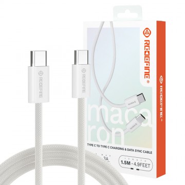 REDEFINE Type-C to Type-C Charging & Data Sync Cable Compatible for iPhone 15 Series