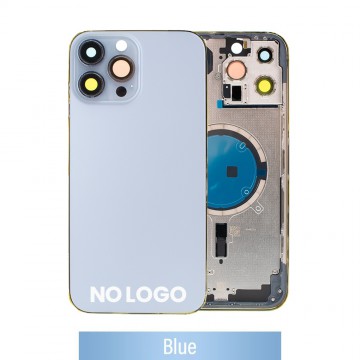 Rear Housing for iPhone 13 Pro Max (NO LOGO)-Blue