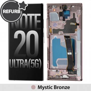 Samsung Galaxy Note 20 Ultra / 5G (N985/986) REFURB OLED Screen Replacement-Mystic Bronze