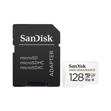 SanDisk High Endurance TF 128GB With Adapter (SDSQQNR-128G)