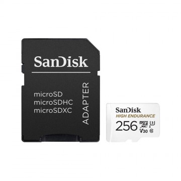 SanDisk High Endurance TF 256GB With Adapter (SDSQQNR-256G)